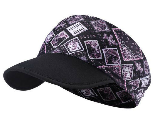 Summer Foldable Sun Protect Soft Visor Cap Without Crown for Running Riding Outdoor Sports