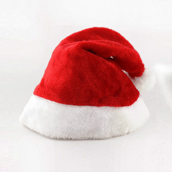 Wholesale Soft Plush Custom Funny Christmas Santa Hat