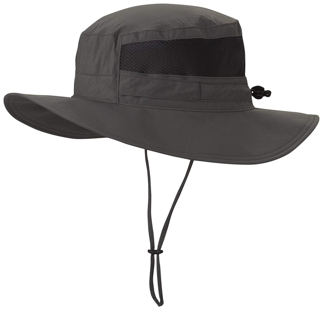 Adjustable Nylon Sun Protection Summer Wide Brim Mesh UV Hat