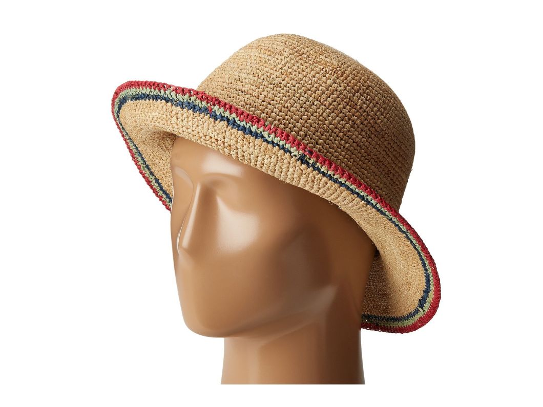 Sedex Audit Summer Women Crochet Raffia Bucket Sun Hat Straw