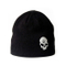 100% Acrylic Custom Warm Winter Beanie Knitted Hat with Skull Embroidered for Man Women