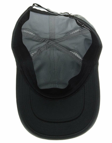 Custom Breathable Adjustable Mesh Running Cap Polyester for Man Women