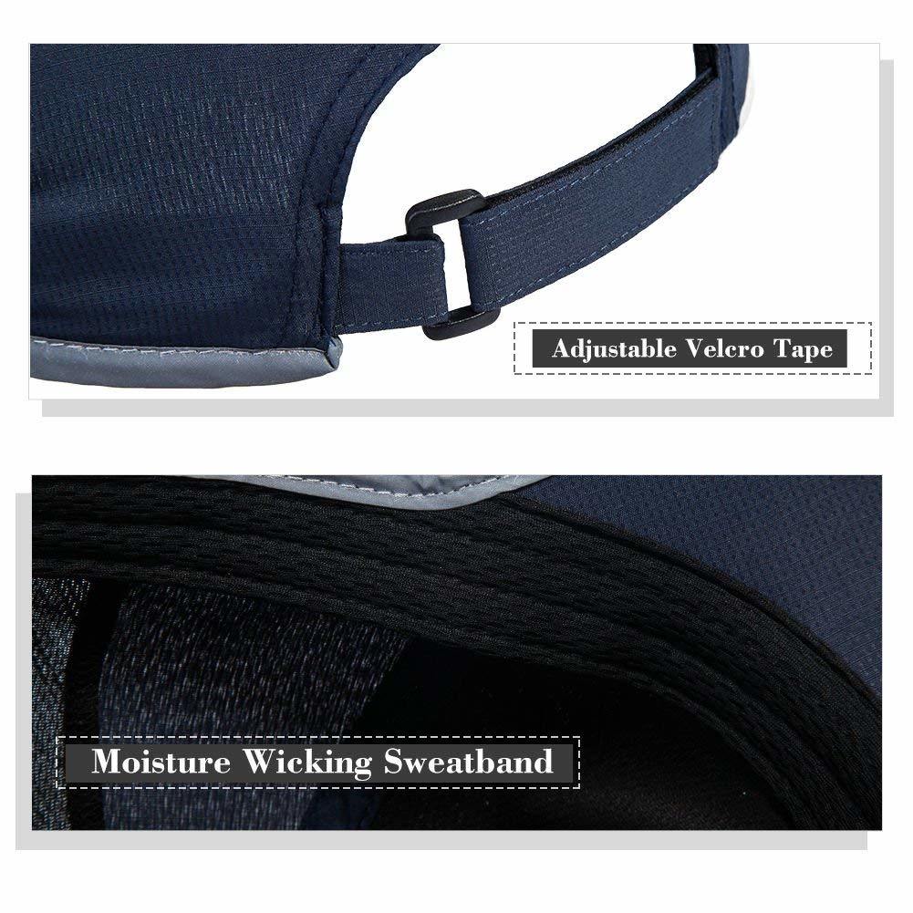 BSCI Audit Quick-Dry Baseball Type Foldable Brim 100% Polyester Cap
