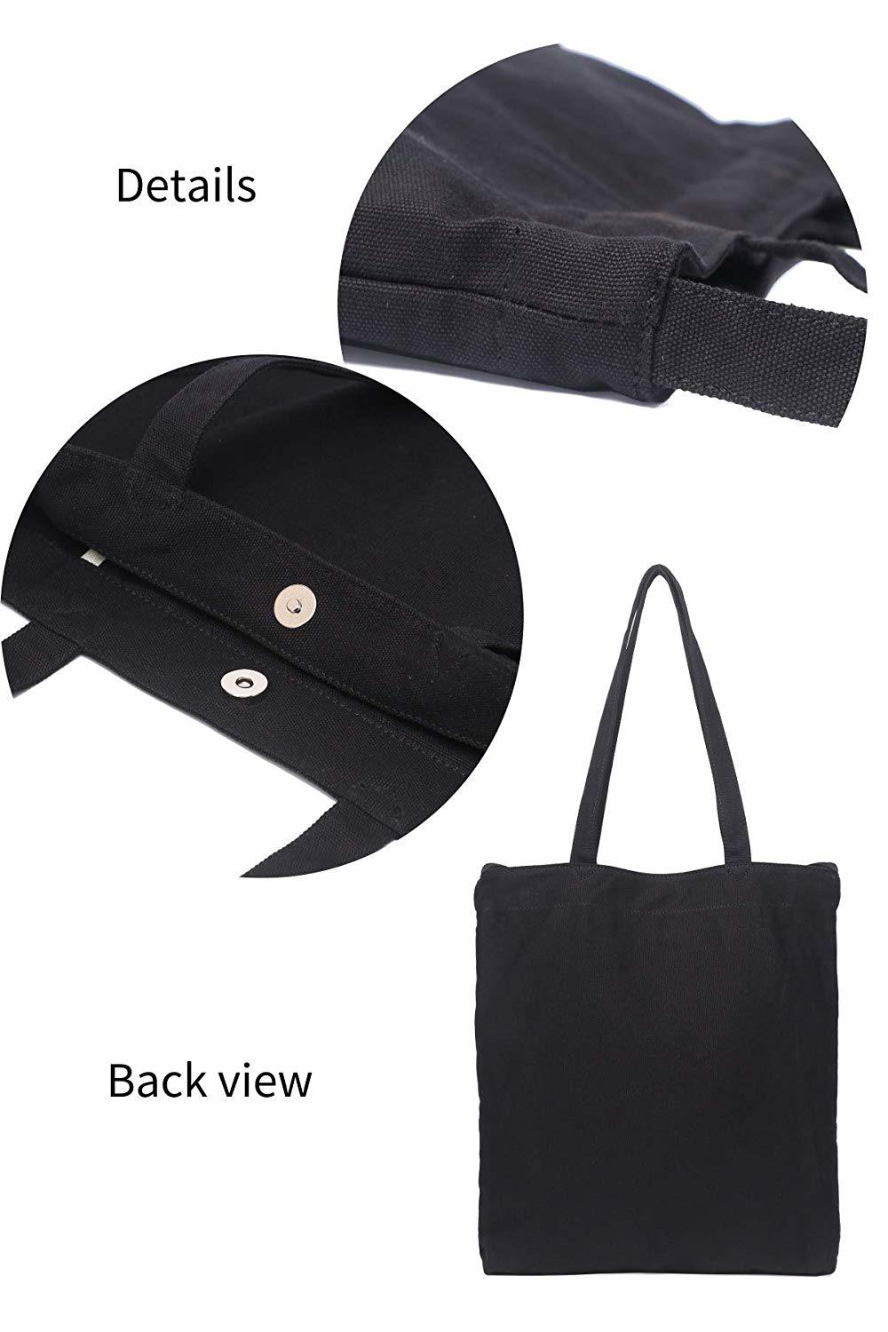 Sedex Audit Wholesale Custom Man Women Tote Handbag Shoulder Bag Canvas Bag for Travel Shopping