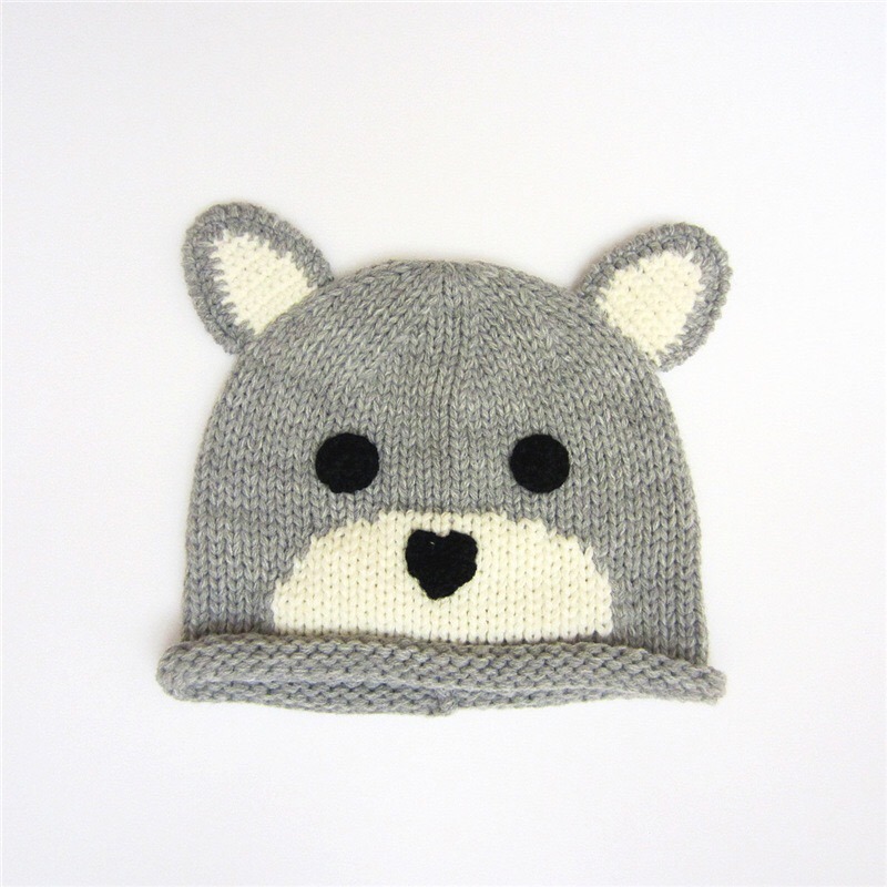 Funny Knit Winter Hats Kids Animal Winter Hat Children Beanie