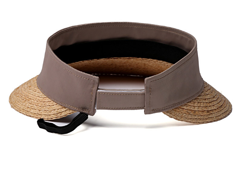 Wide Brim Simplicity Women's 100% Paper Summer Breathable Straw Visor Hat
