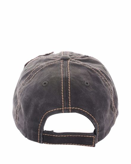 Adjustable Embroidered Logo Washed Vintage Style Private Label Hat