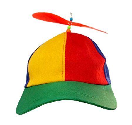 Custom Unisex 6-Panel Traditional Baseball Cap Multi-Color Propeller Hat