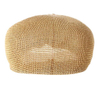 BSCI Audit Beret Style Summer Sun Mesh Classic Straw IVY Cap