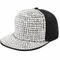 BSCI Audit Kid Polyester Shiny Reflective Cap Hip-Hop Sequins Snapback