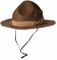 Wholesale Wool Felt Wide Brim Campaign Scout Hat with String for Costume