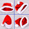 Wholesale Custom Christmas Beanie Santa Hat with Polyester for Children or Adult