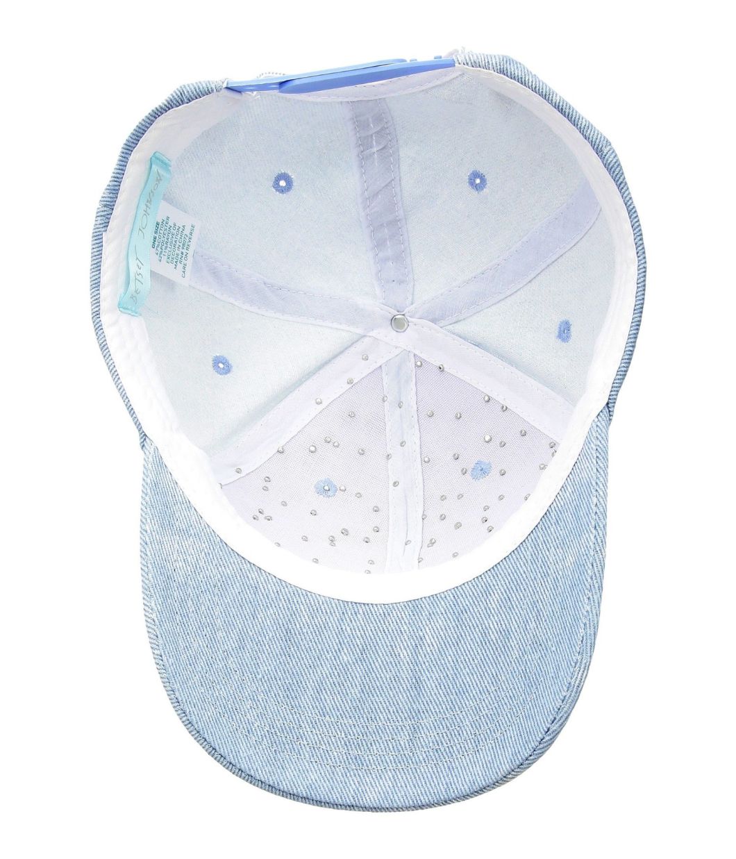 100% Cotton Women Twinkling Diamond Jewelry Pearl Sexi Hat