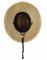 Adjustable Breathable Lightweight Pierside Lifeguard Straw Hat
