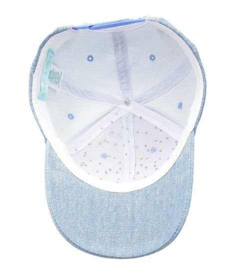 100% Cotton Women Twinkling Diamond Jewelry Pearl Sexi Hat