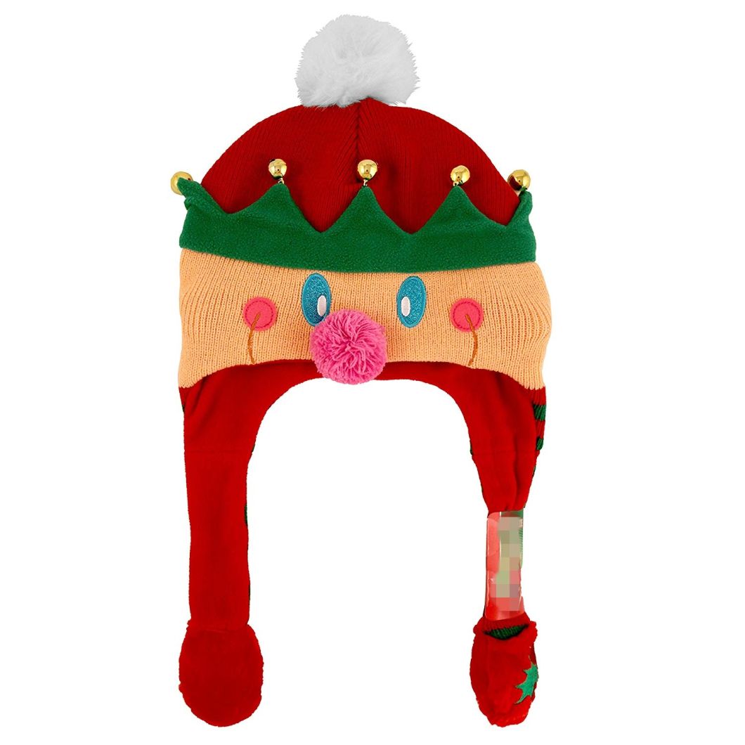 100% Cotton Winter Knitted Beanie Customzied Unicorn Hat for Kid