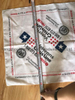 OEM Wholesale USA Square 100% Organic Cotton America Army White Color Bandana