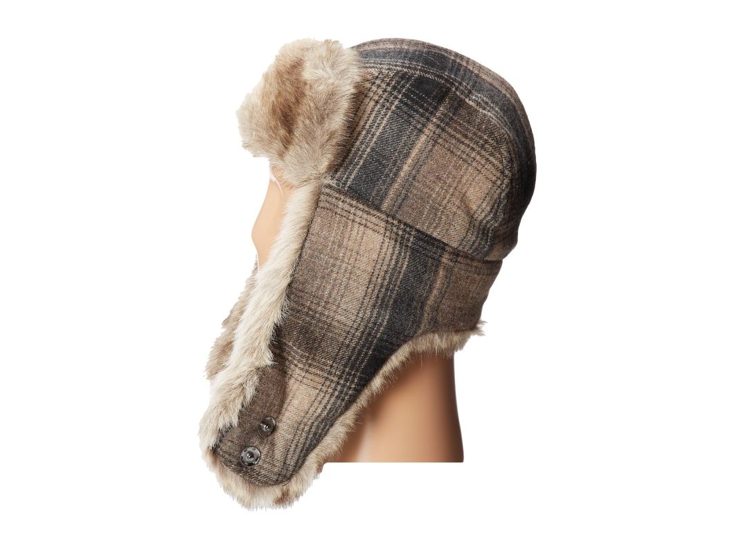 BSCI Audit 100% Polyester Russian Winter Trooper Fur Hat with Earflap