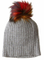 Winter Warm Beanie Slouchy Ribbed Knitted Hat with POM POM