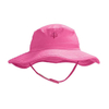 Embroidered Magic Tape Sun Protection Bucket Hat Without Brim