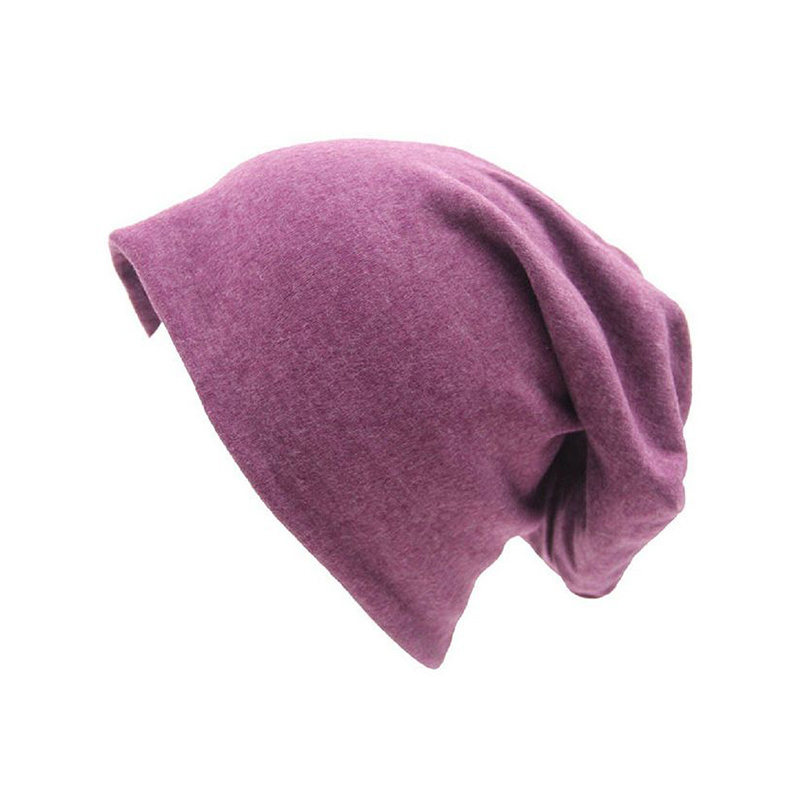 Wholesale Custom Unisex Blank Slouchy Beanie Striped Knitted Bamboo Hat