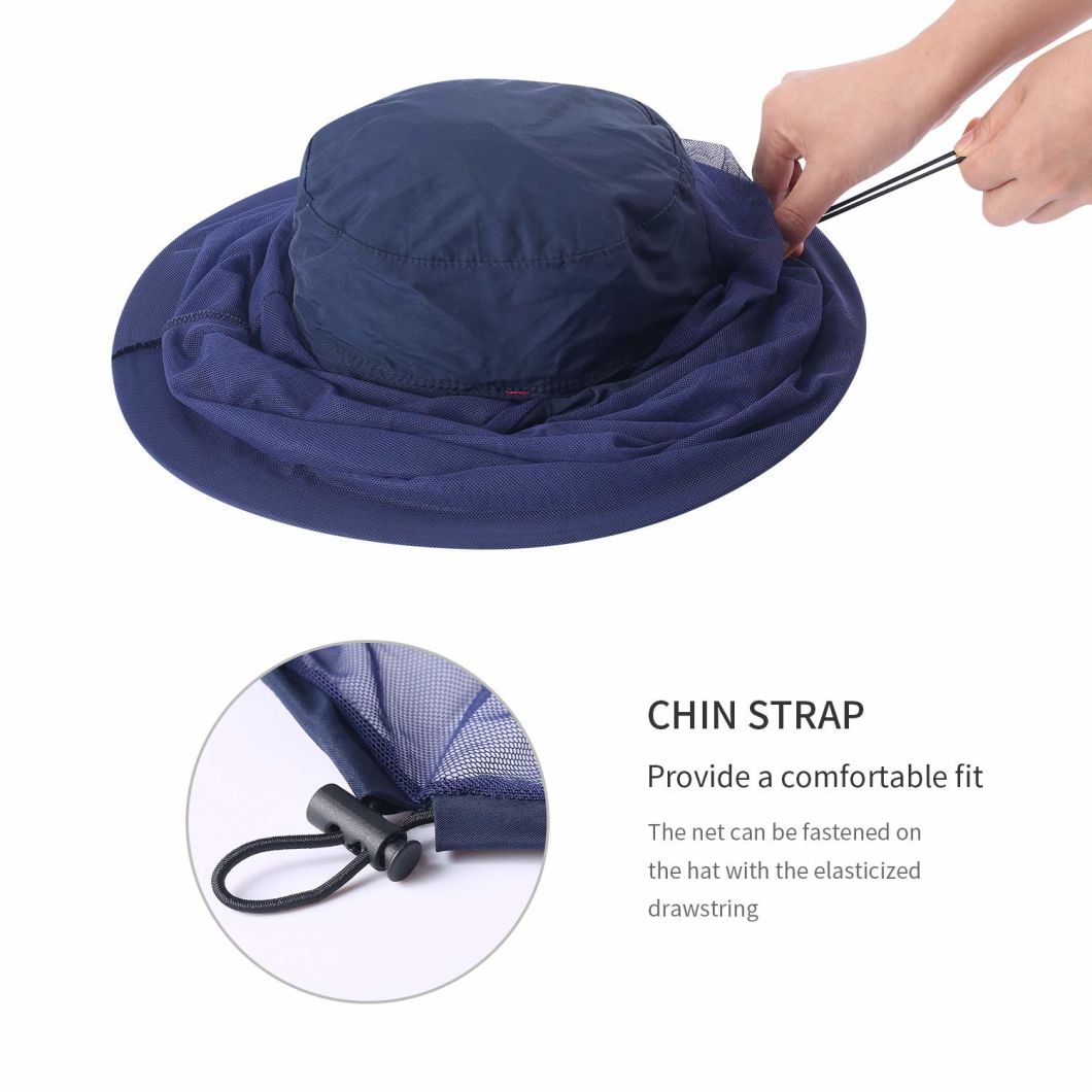 Wide Brim Bee Keeper Veil Sun Protect Fedora Bee Hat