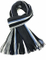 BSCI Audit Custom Striped Knit Long Scarf 100% Acrylic Man Knit Scarf