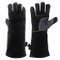 BSCI Audit 100% Leather Heat Resistant Gloves with Kevlar Stitching