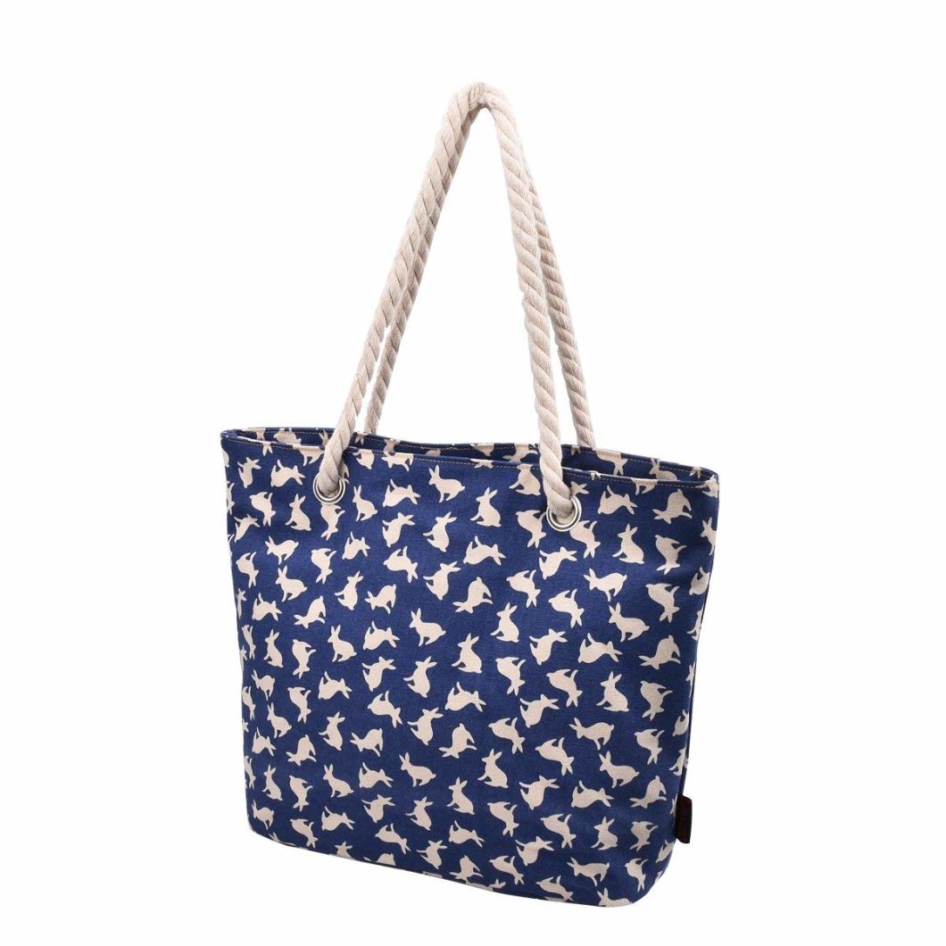 Sedex Audit Custom Printed Large Canvas Tote Purses Beach Bags and Totes for Women Multicolor Shoulder Bag