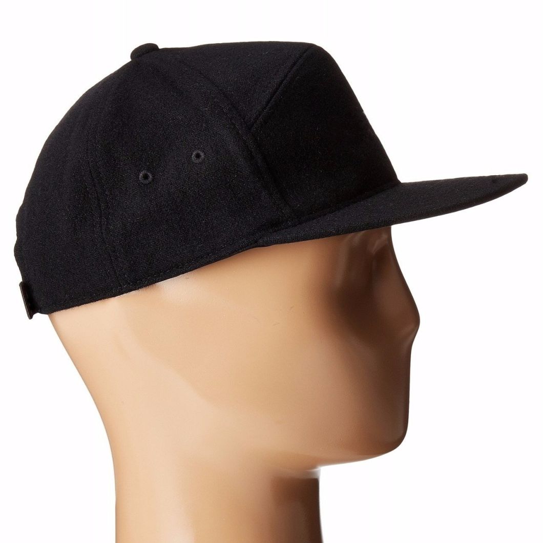 Adjustable Blank Baseball Style Classic Wool Ball 7 Panel Cap