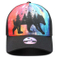 100% Polyester Printed Adjustable Breathable Baseball Cap Hats