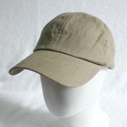 Blank Gray Sports Summer Custom 6 Panel Breathable New Design Hemp Baseball Cap