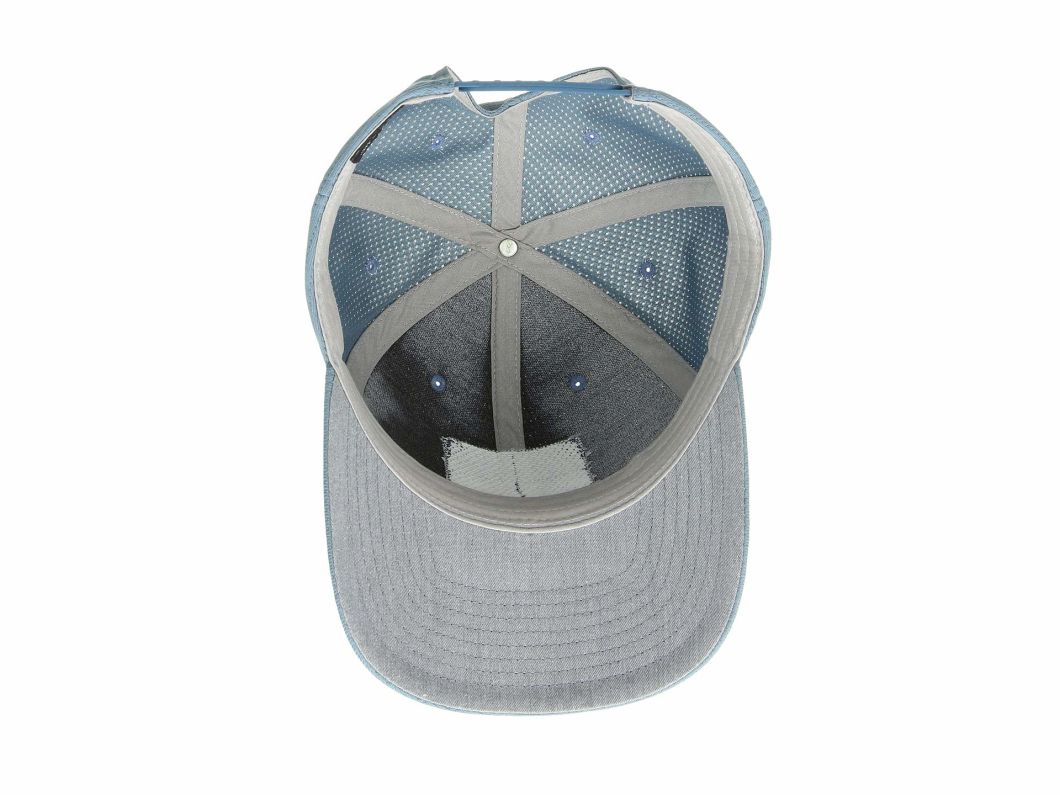 Wholesale 100% Cotton Custom 6 Panel Sport Golf Hat Cap with Patch Embroidery