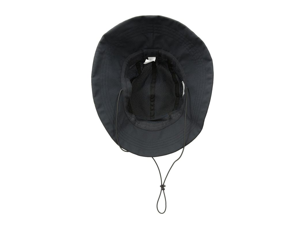 Wholesale Custom 100% Cotton Blank Bucket Men Hat Black with String