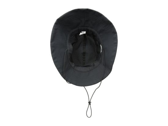 Wholesale Custom 100% Cotton Blank Bucket Men Hat Black with String