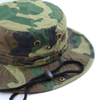 Custom Polyester Breathable Camouflage Bucket Hat Camo with String