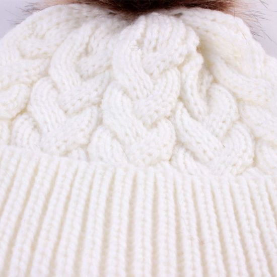 Wholesale Acrylic Soft Toddler Winter Warm Beanie Knitted Crochet Baby Hat