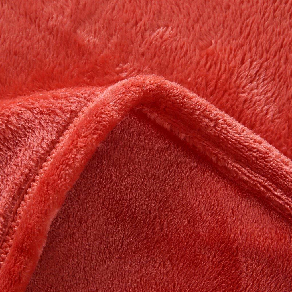 Breathable Polyester Flannel Fleece Cozy Plush Fuzzy Throw Coral Blanket