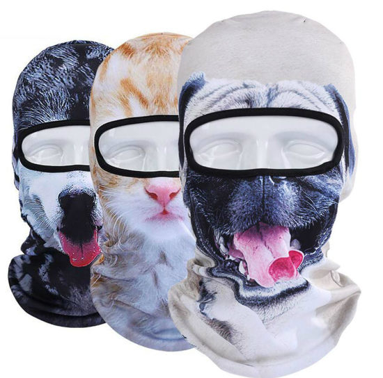 BSCI Audit Polyesterprint Riding Motorcycle Neck Over Face Mask Bandana