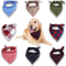 Sedex Audit Promotional Cotton Triangle Print Cotton Pet Scarf Cat Dog Bandana
