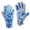 Breathable Quick-Dry Non-Slip Fingerless Fashion Print Fishing Gloves