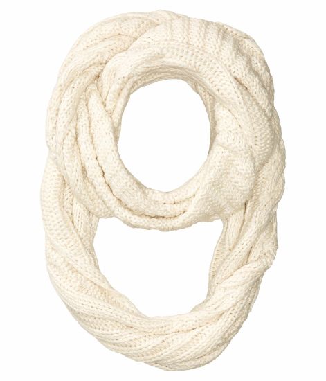BSCI Audit Women Winter Warm Cable Infinity Scarf Knit Knit Infinity Scarf