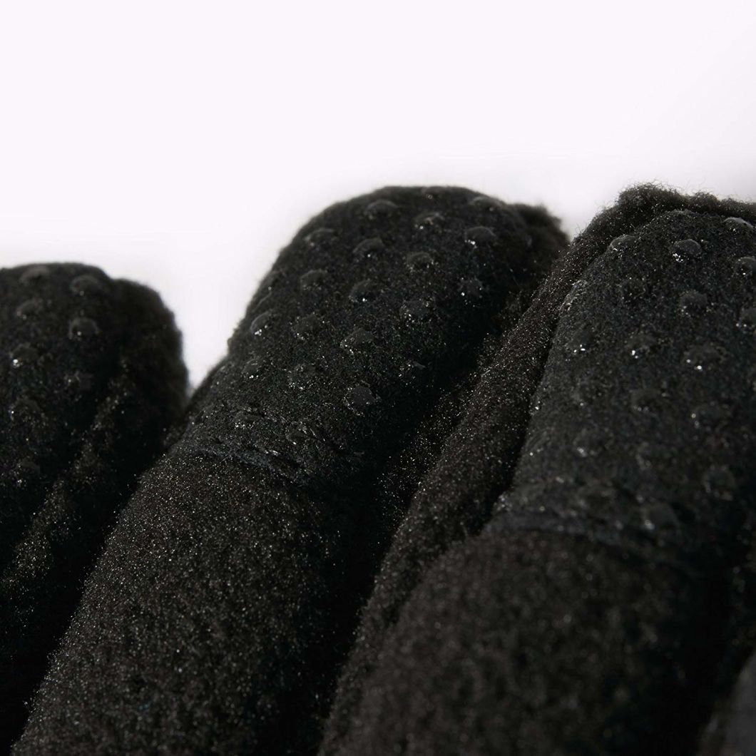 100% Polyester Touchscreen Polar Fleece Gloves Sport with Vented Cuff