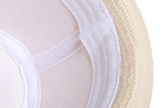 BSCI Audit Children Paper Bucket Summer Fashion Kids Straw Hat