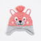 Acrylic Beanie Knitted Bear Kid Baby Animal Hat with Earflap