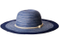 Wide Brim Beach Nautical Draw Cord Panama Straw Hat Beach