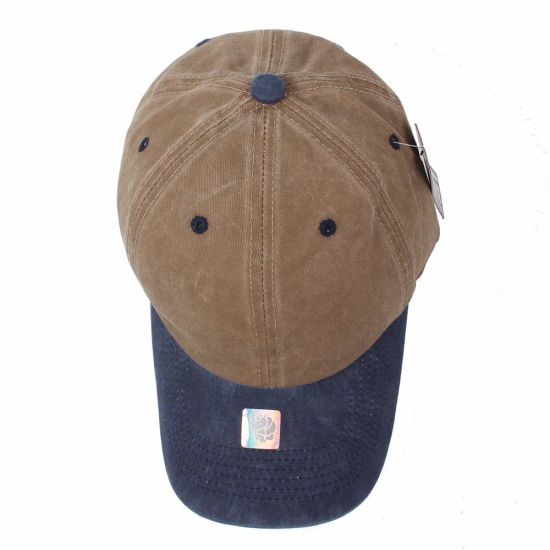Wholesale Washed Dyed Cotton Adjustable Solid Baseball Six Panel Cap