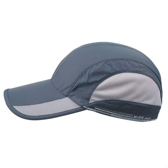 Custom Lightweight Quick Dry Breathable Running Mesh Hats Sports Cap