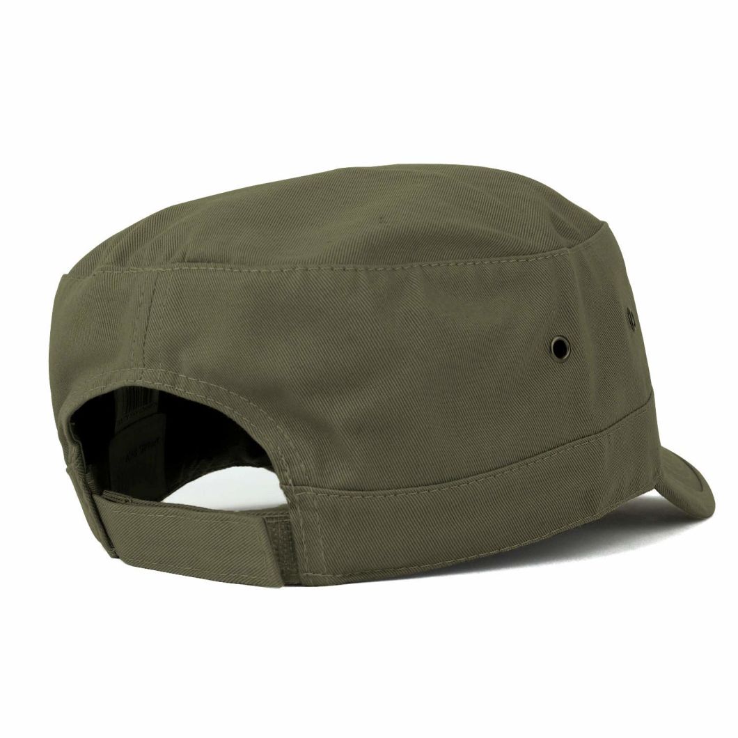 Sedex Audit 100% Cotton Flat Top Jeep Style Adjustable Army Cap