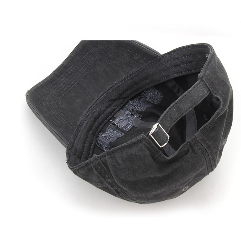 BSCI Audit Unstructured Embroidered Stone Washed Cotton Twill Baseball Cap